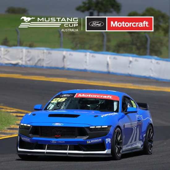 Mustang Cup Promotional Tile W Logo